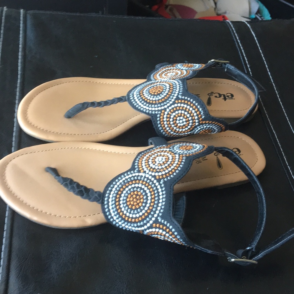 Strappy sandals